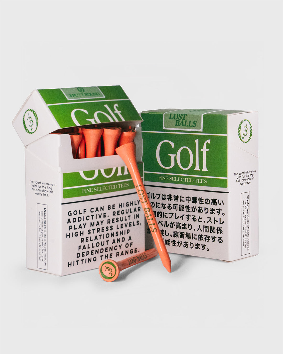 3 Putt Round — Addiction Tee Pack