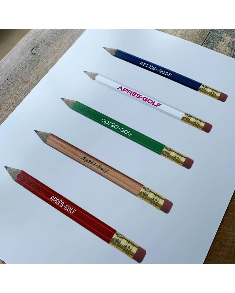 Aprs Golf Aprs-Golf Pencils Poster Art, 1114 · view 2 of 4