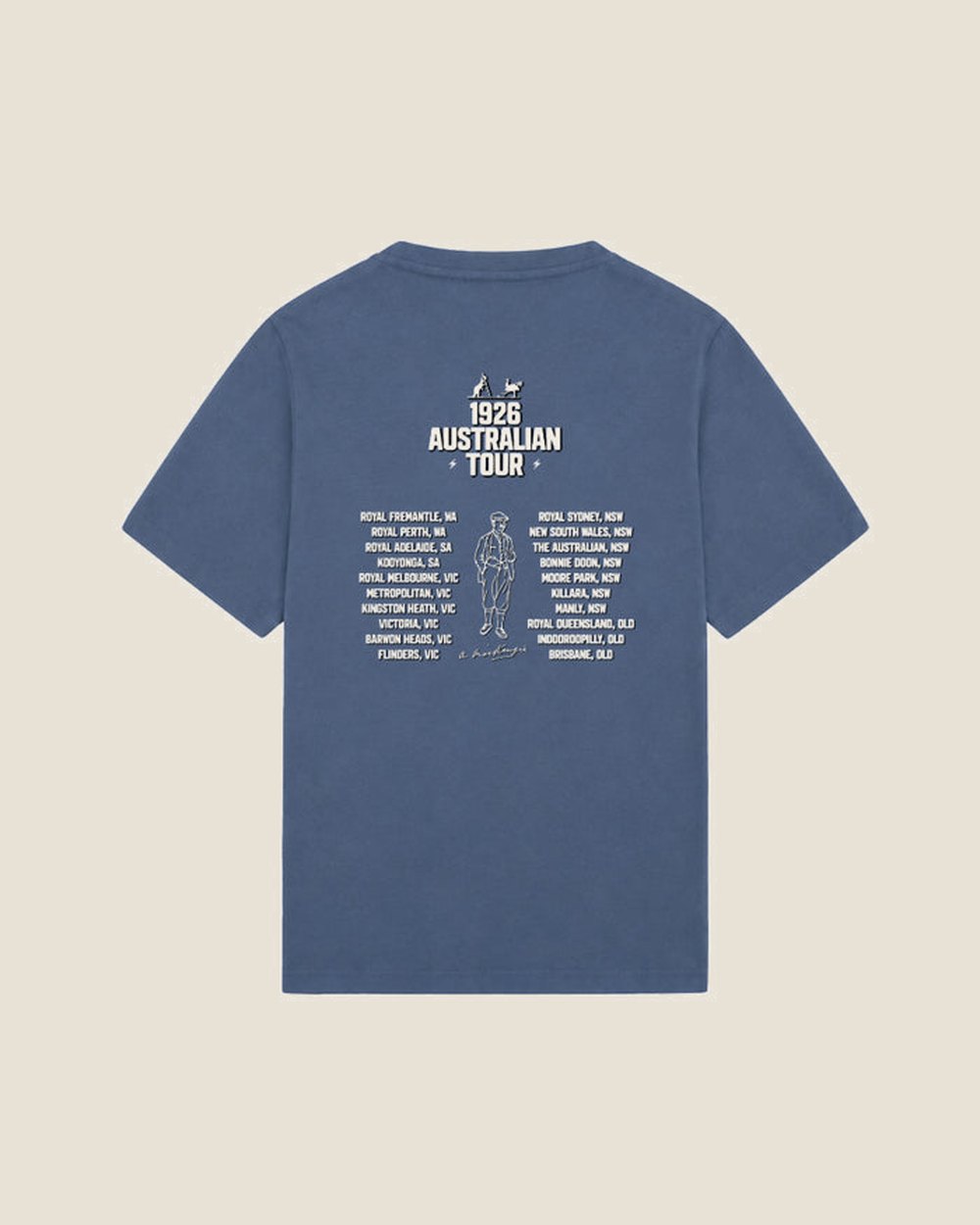 Angus & Grace Go Golfing Australian Golf Passport Tee · view 2 of 2