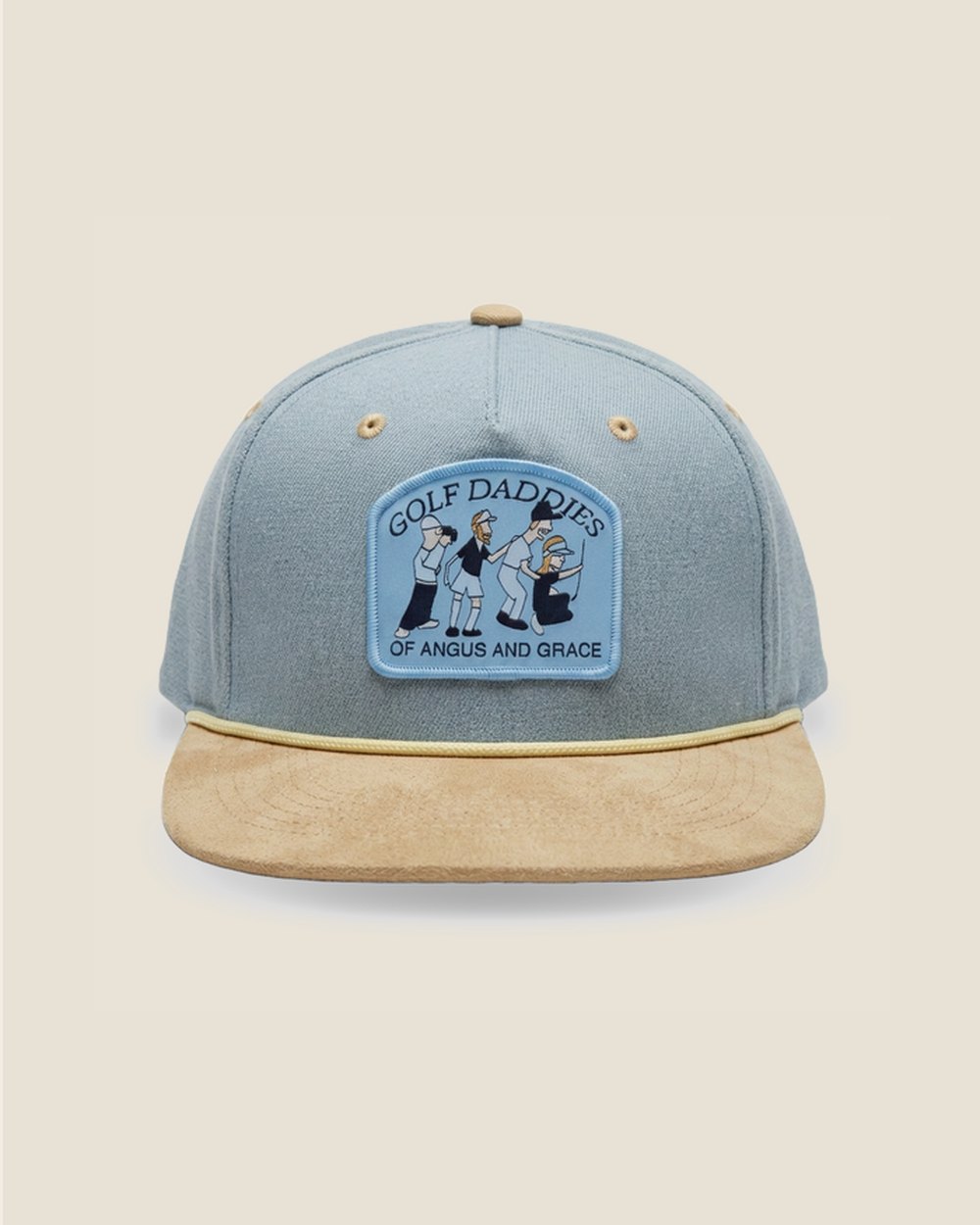 Angus & Grace Go Golfing GOLF DADDIES 5 Panel Cap · view 1 of 2