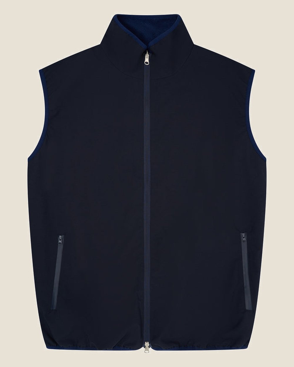 Angus & Grace Go Golfing Men’s Reversible Fleece Vest · view 2 of 2