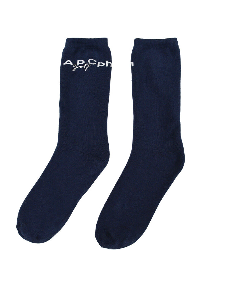 A.P.Cph/Golf two pack socks in white and navy · view 4 of 4