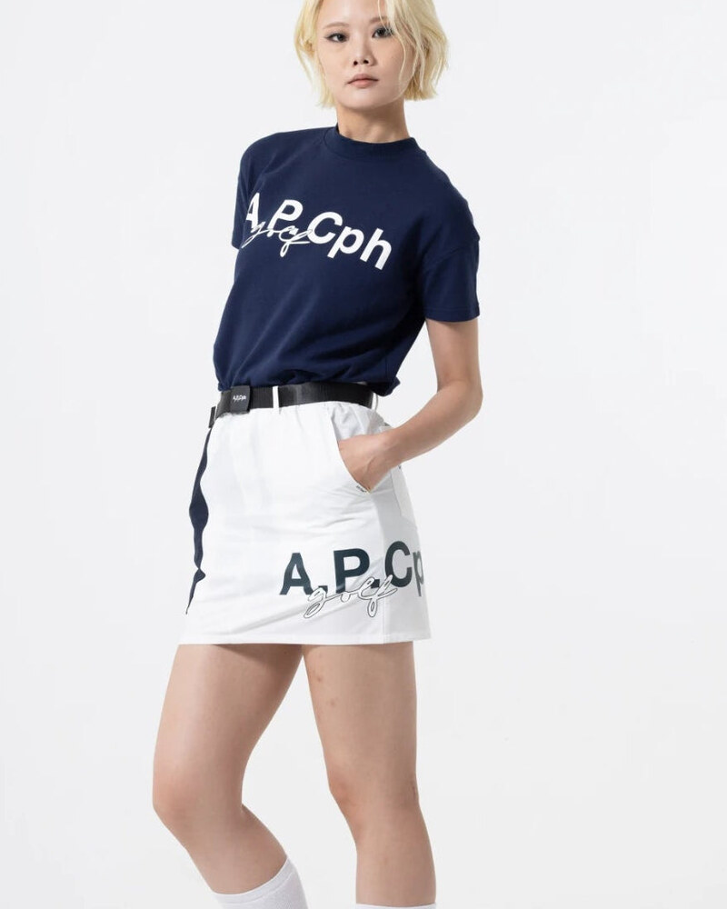 A.P.Cph/Golf women's half mock neck tee · view 2 of 4
