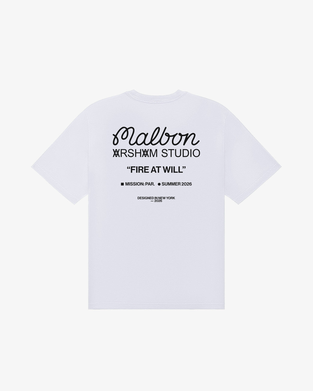 Arsham x Malbon Fire At Will Tee