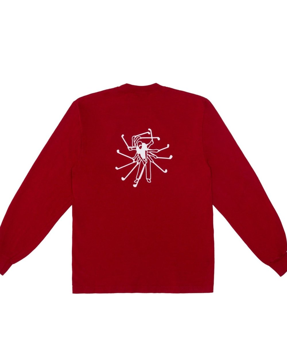 Forden Golf campaign image: The Swingman, in red