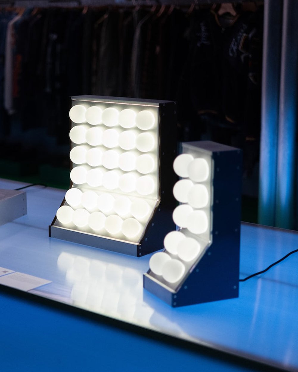 Found Golf campaign image: The golf-ball light wall