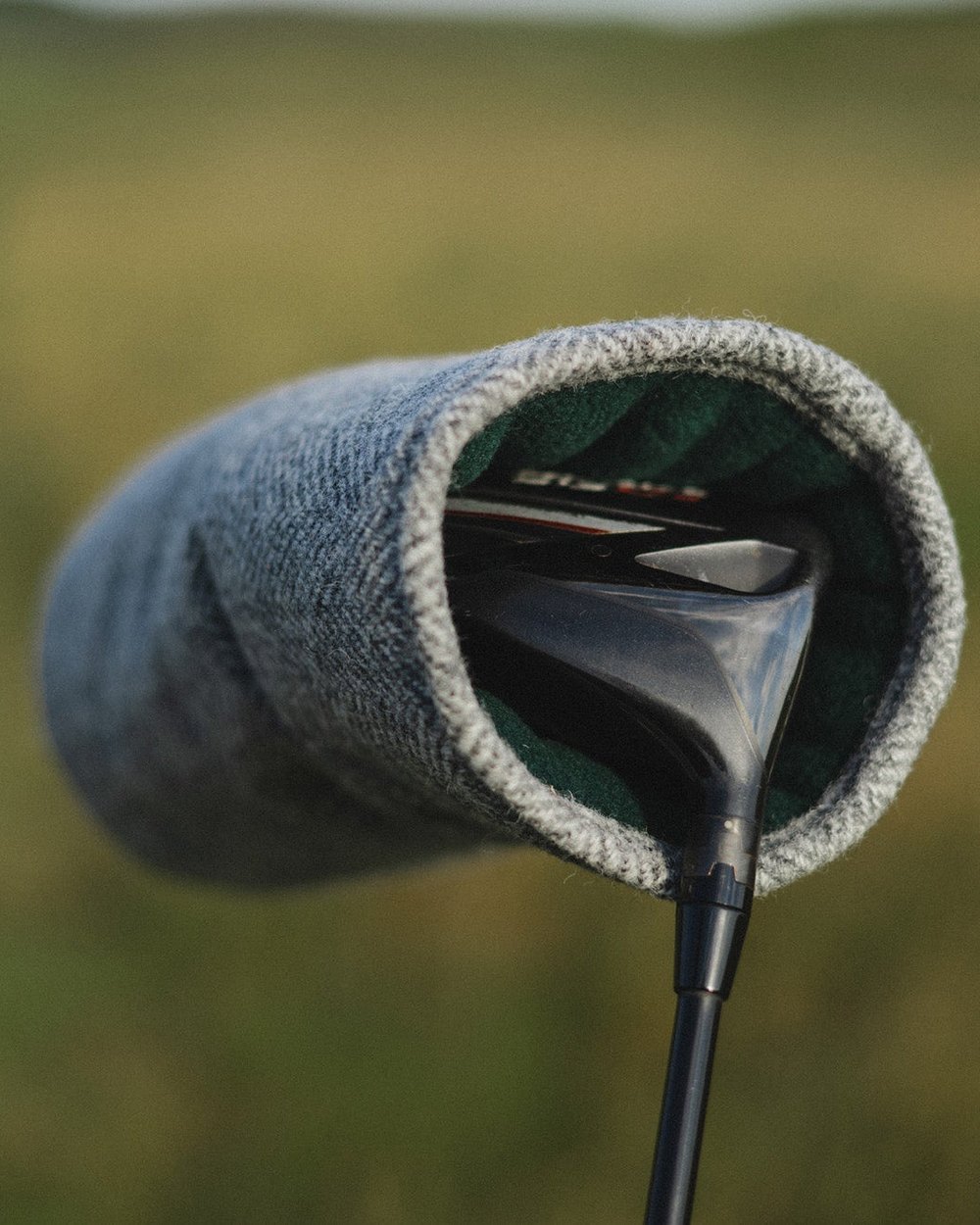 Fyfe Golf campaign image: Harris Tweed on the course