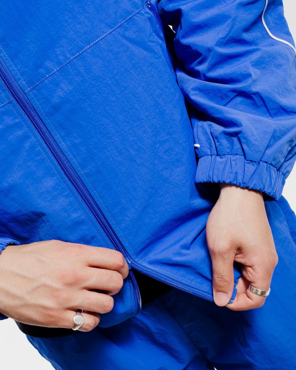 SLICE TOWN Golf Track Jacket, Cobalt · view 2 of 4