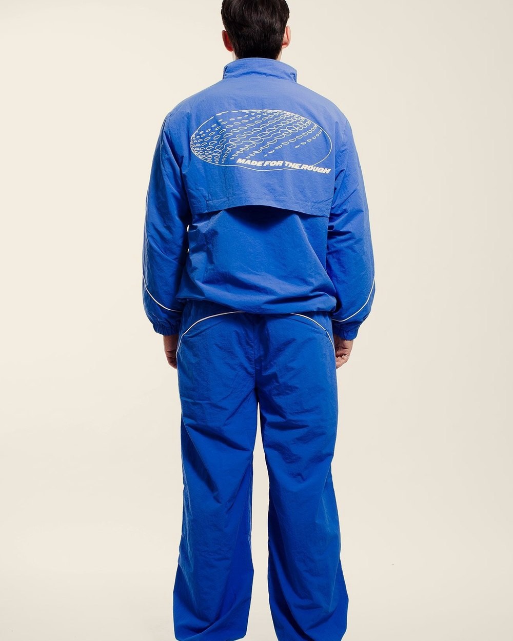 SLICE TOWN Golf Track Jacket, Cobalt · view 3 of 4