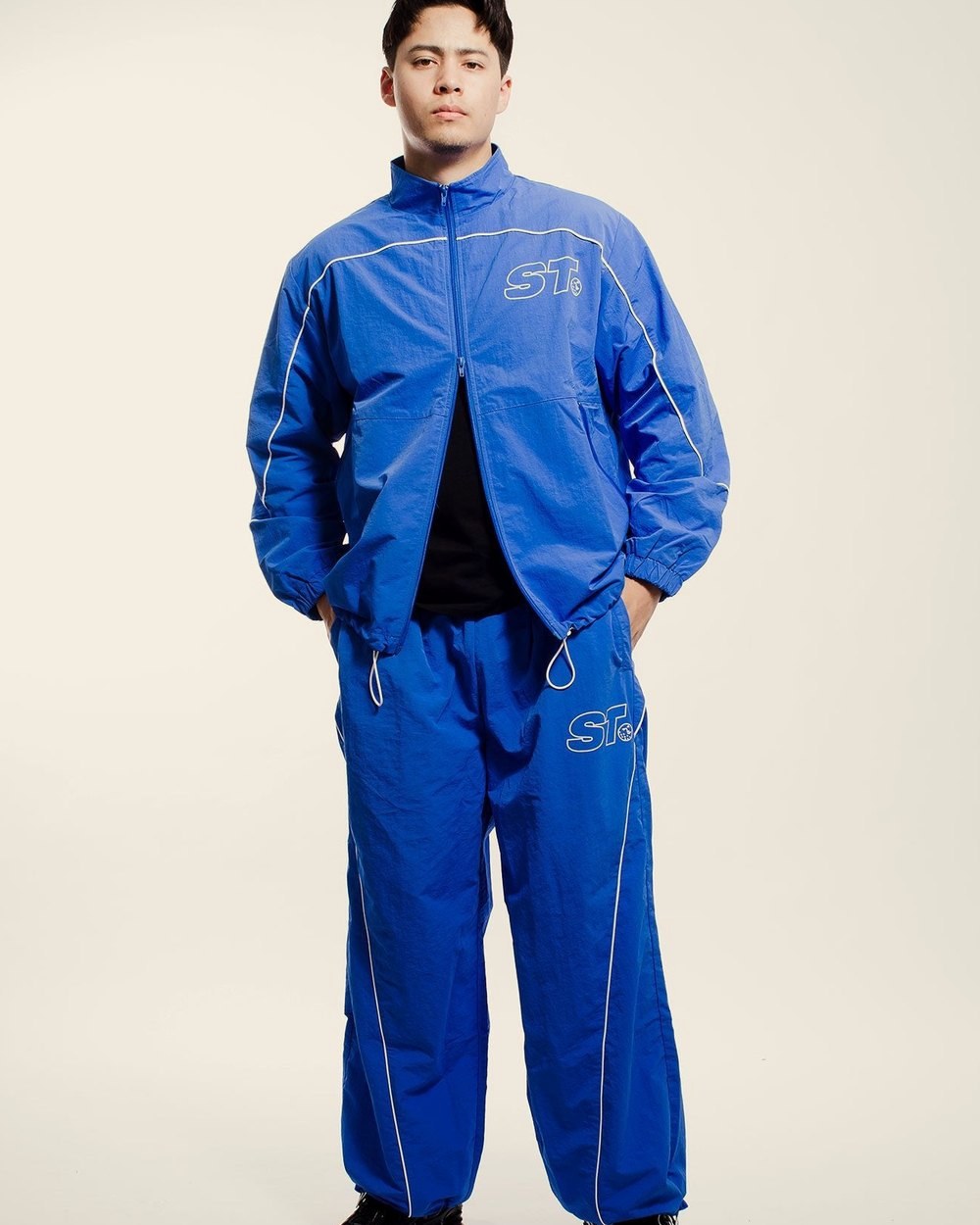 SLICE TOWN Golf Track Jacket, Cobalt · view 4 of 4