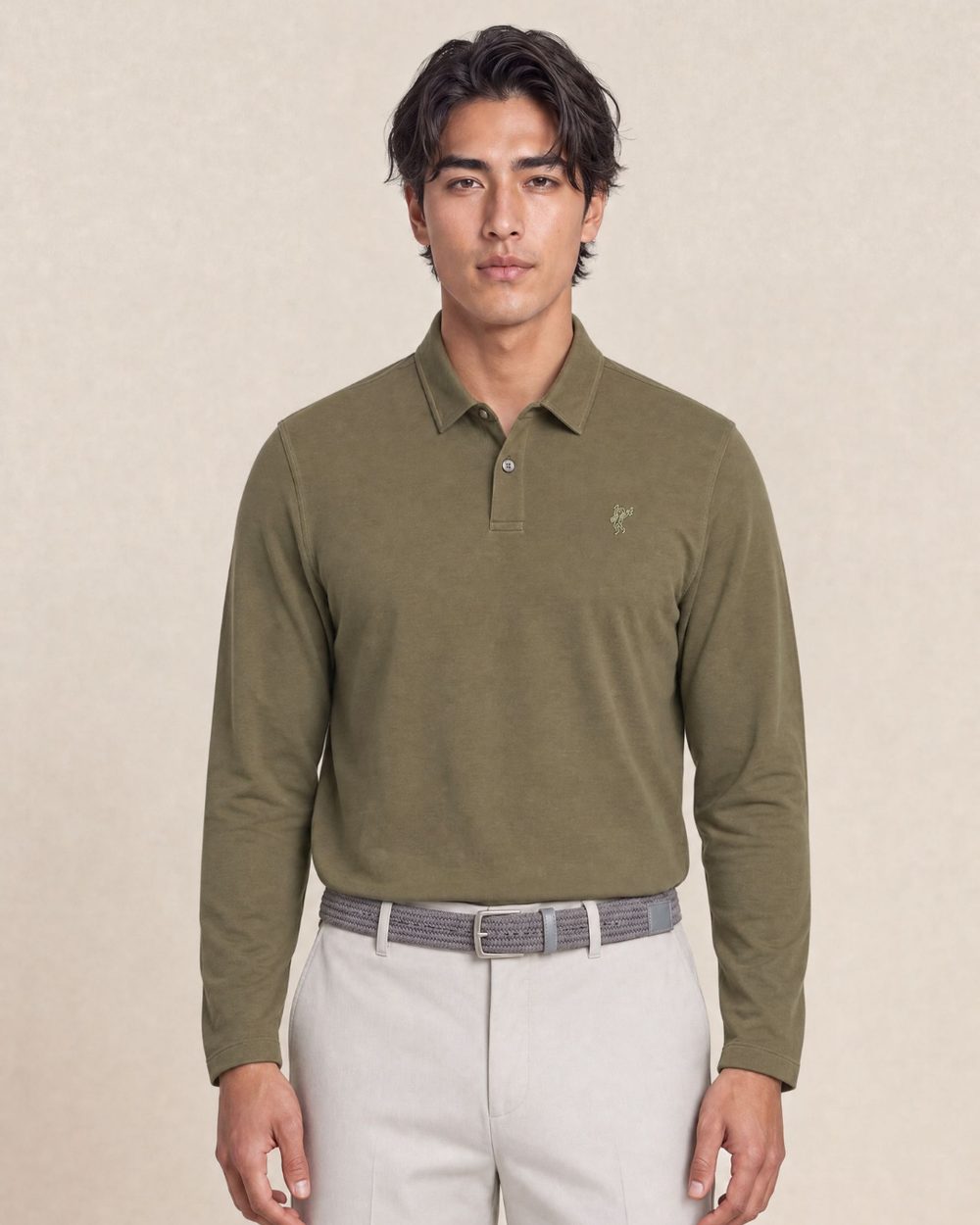 Ashworth LS Newport Supima Polo · view 2 of 3