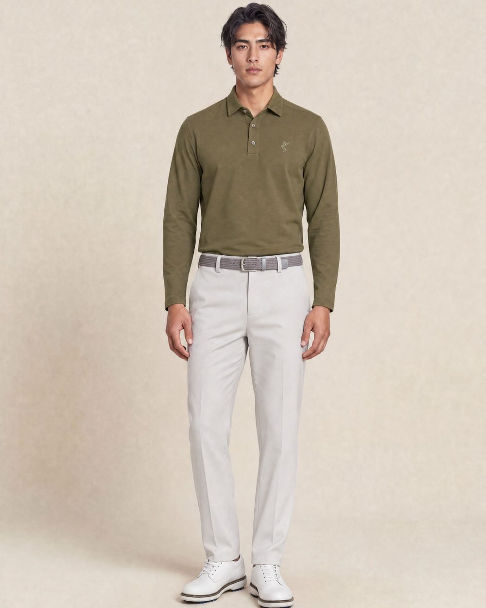 Ashworth LS Newport Supima Polo · view 3 of 3