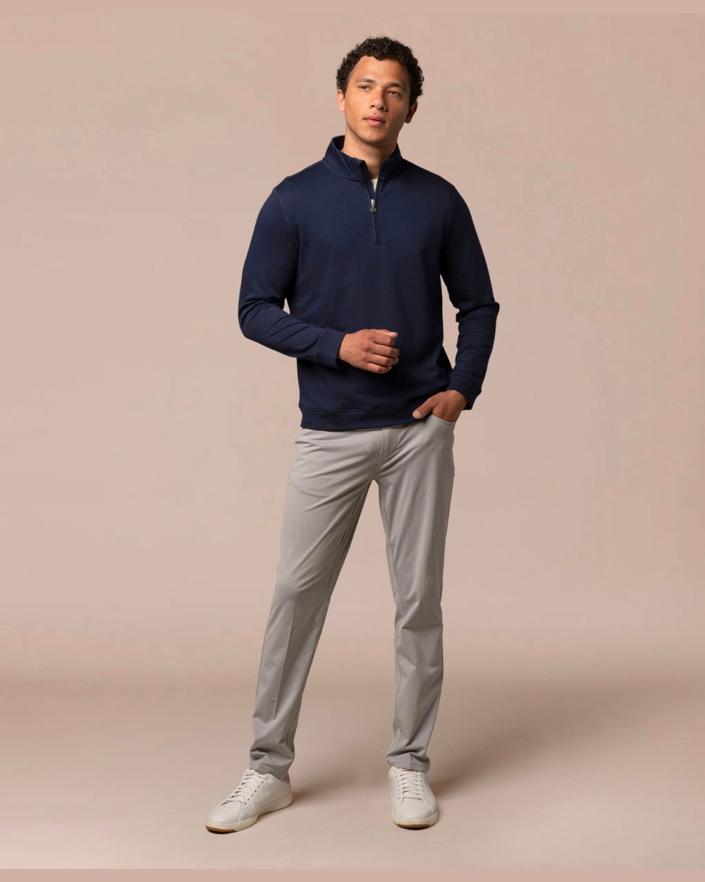 Ashworth Terry Twillback 1/4 Zip · view 3 of 5