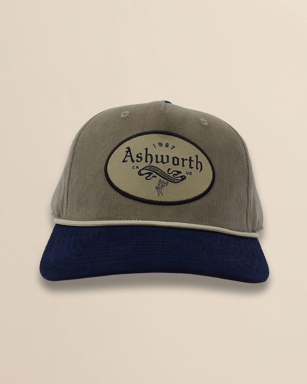 Ashworth Micro Cord Vintage Woven Patch Cap · view 2 of 3
