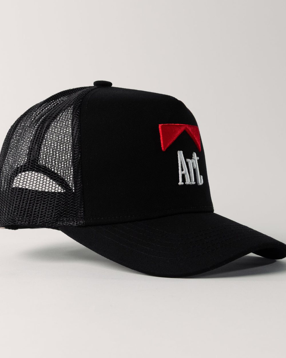 Aug 11 Art Mesh Trucker Black · view 4 of 5