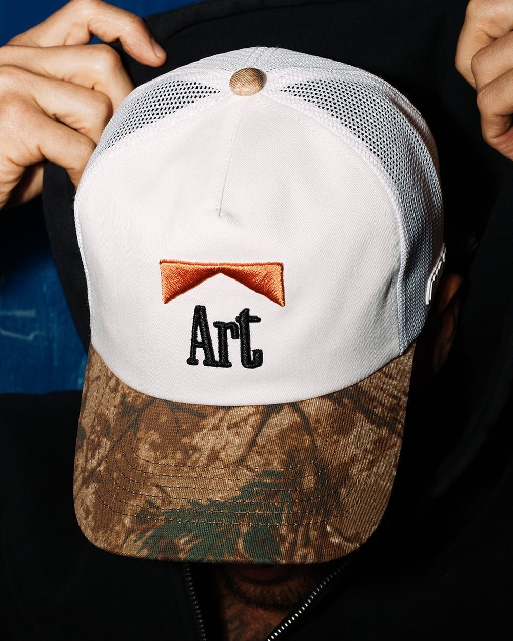 Aug 11 Art White Trucker Camo The Refill · Unstructured · view 3 of 5
