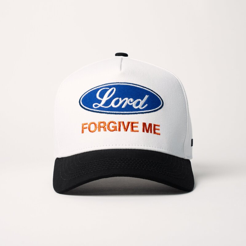 Aug 11 Lord Forgive Me — White/Black