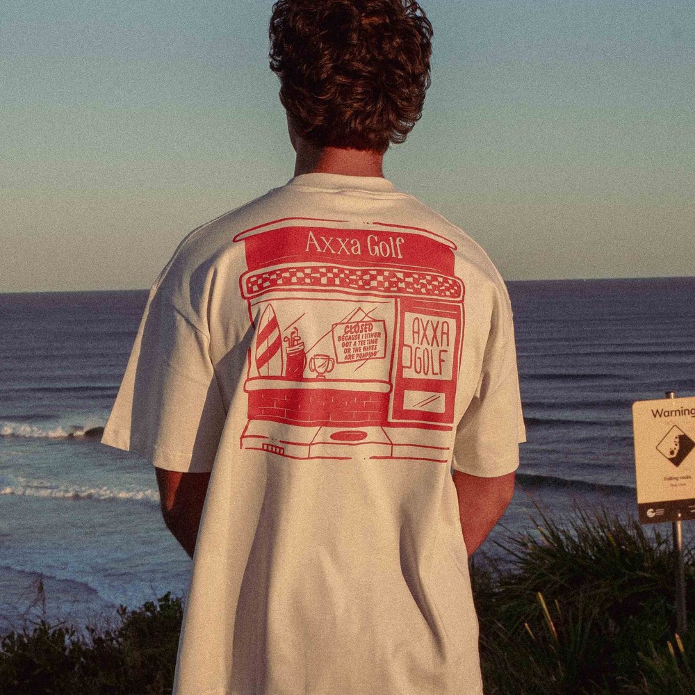 AXXA &mdash; The back graphic, coast side
