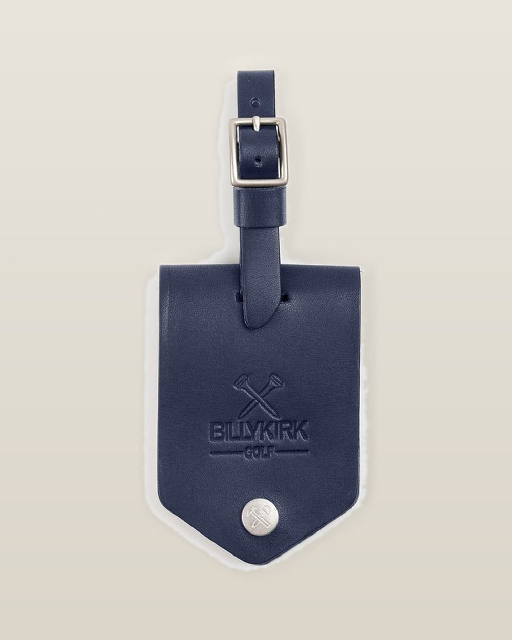 Billykirk No. 575 Golf Bag Tag, Navy · view 1 of 2
