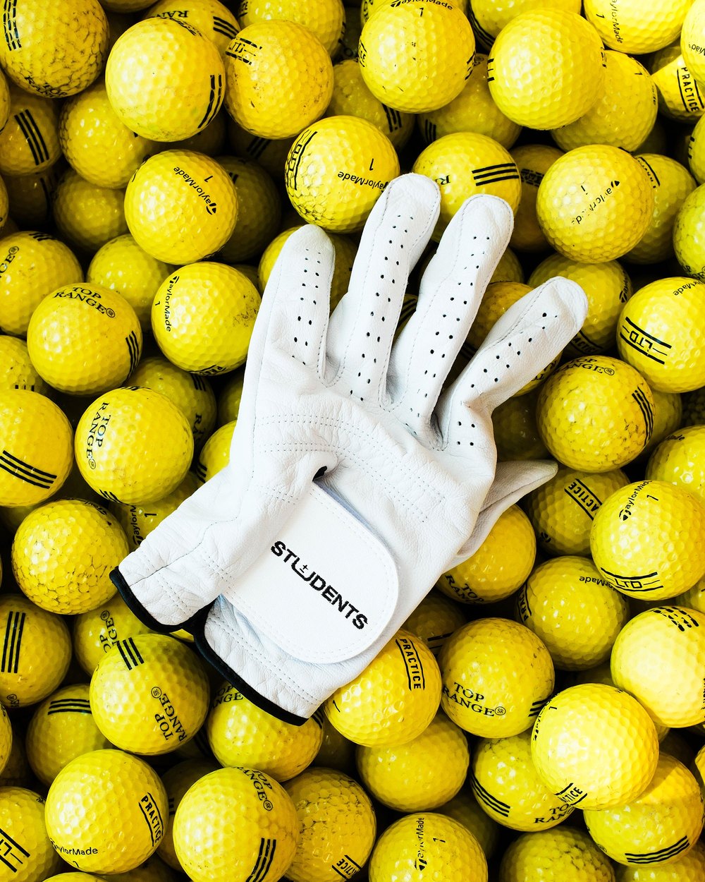 Students Golf Lesson 2 Cabretta Glove, White · view 3 of 4