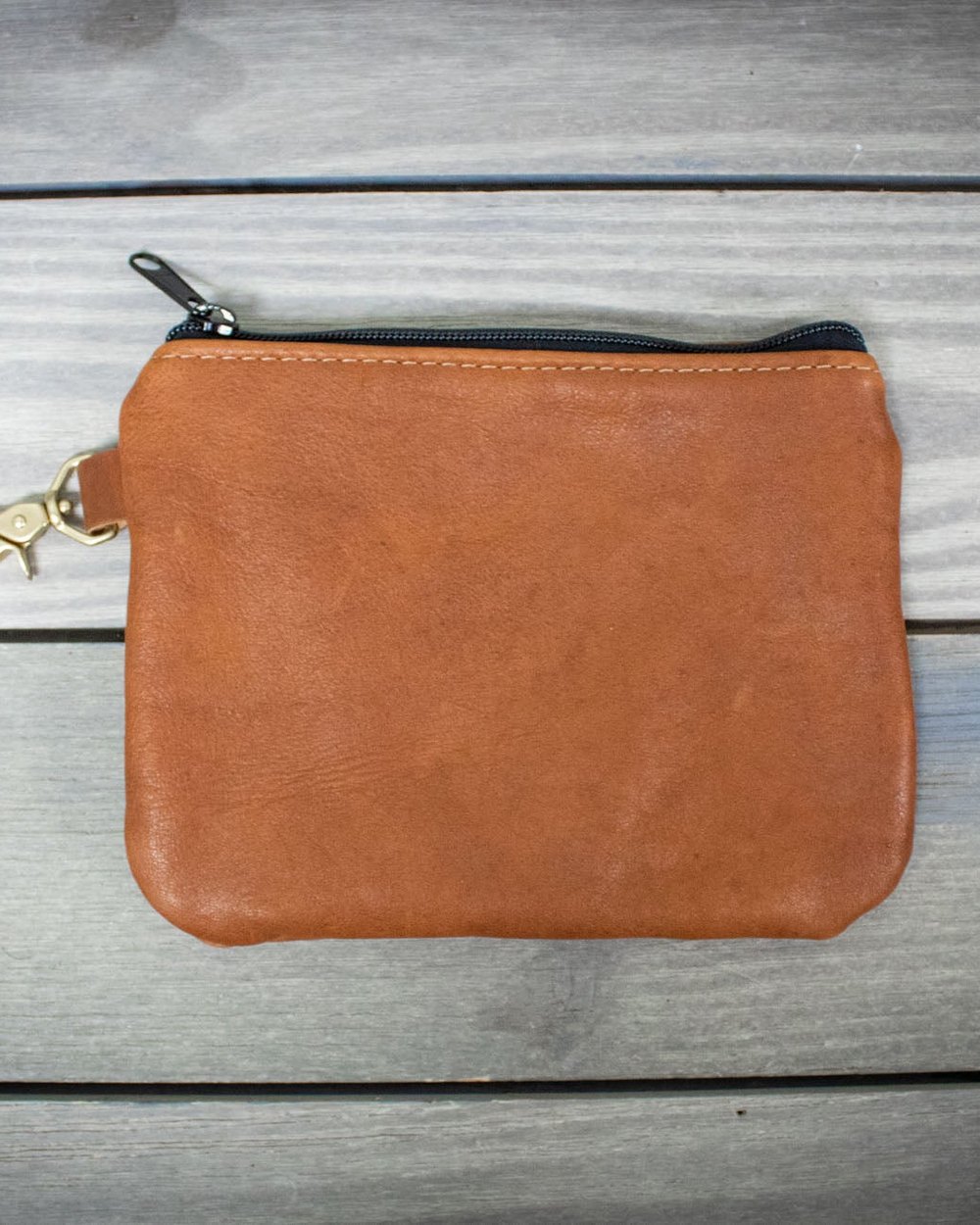 Steurer & Jacoby 8″ x 6″ Golf Tee Bag, Premium Leather · view 2 of 4