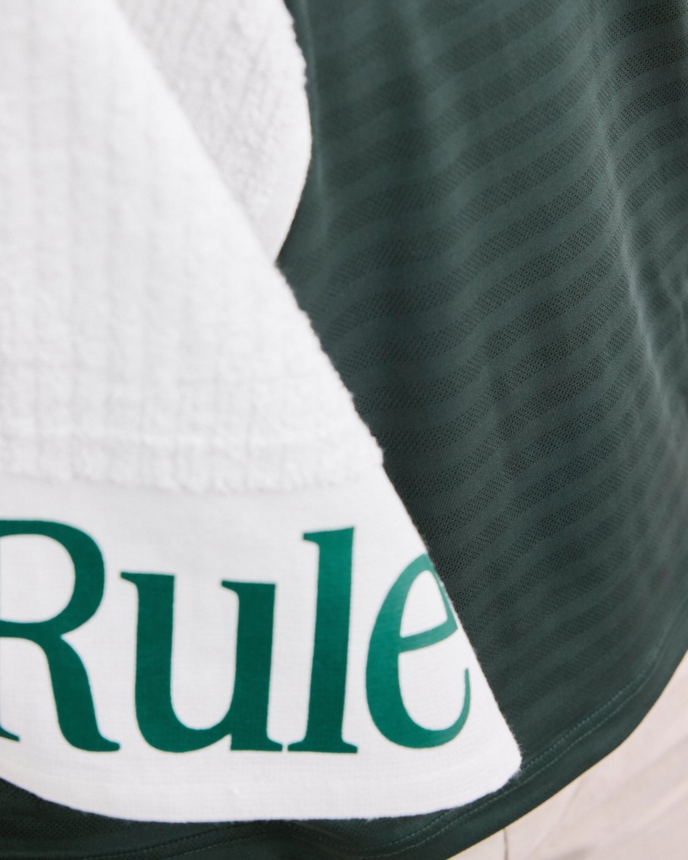Local Rule Gym Towel, White · view 4 of 4