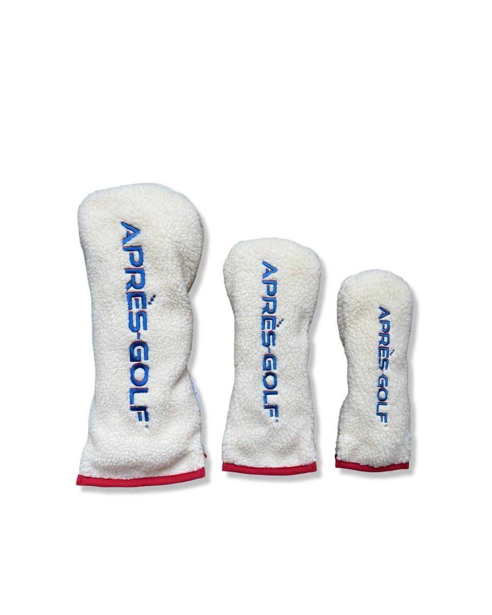 Après-Golf BIG RETRO Logo Cream Sherpa Headcover · view 1 of 4