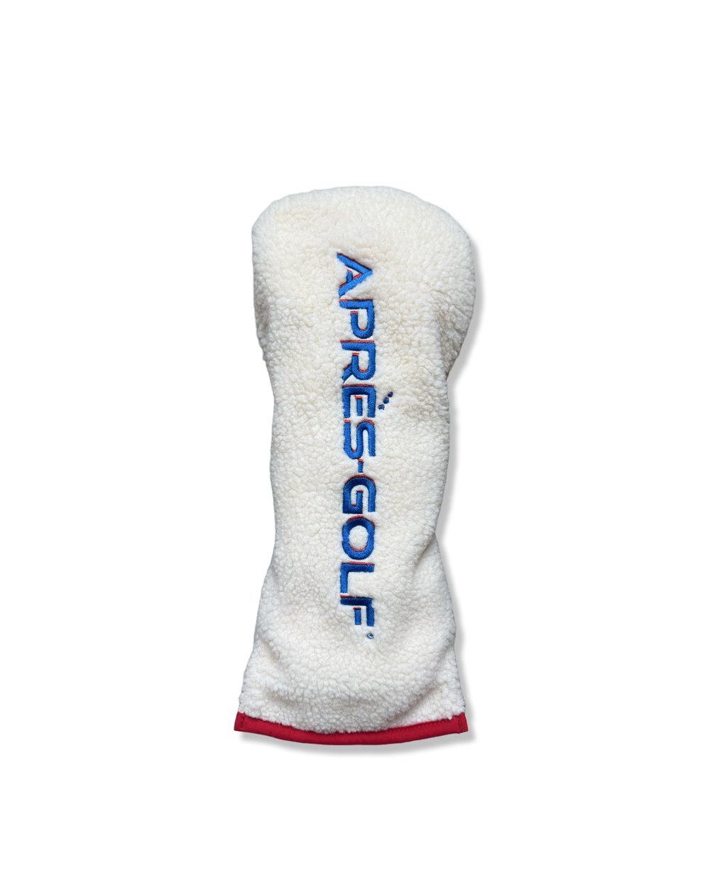 Après-Golf BIG RETRO Logo Cream Sherpa Headcover · view 2 of 4