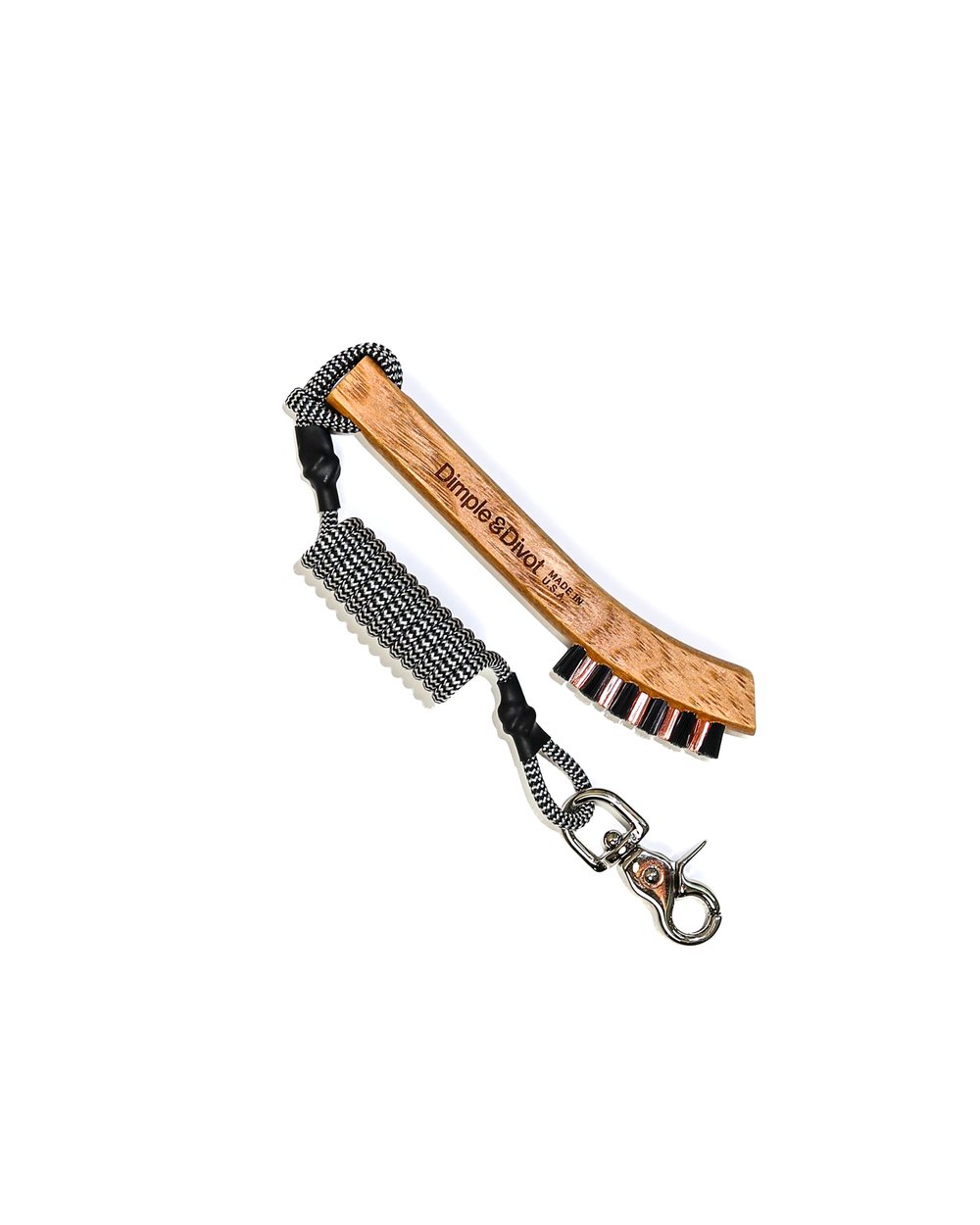 Dimple & Divot Hickory Golf Brush PRO+, Black · view 2 of 4