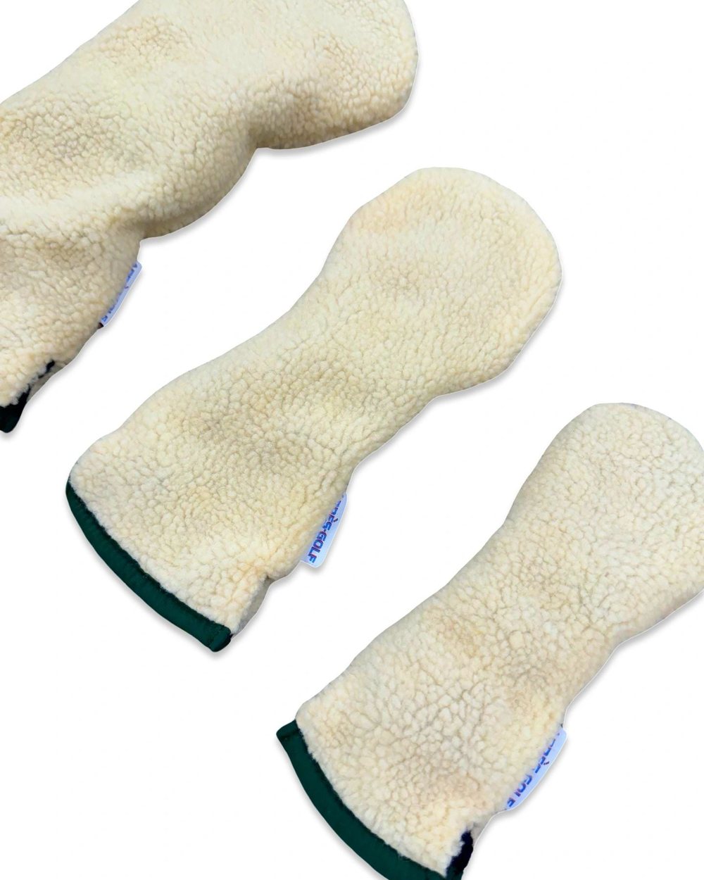 Après-Golf OG Cream Dream Sherpa Headcover, Green Trim · view 2 of 4