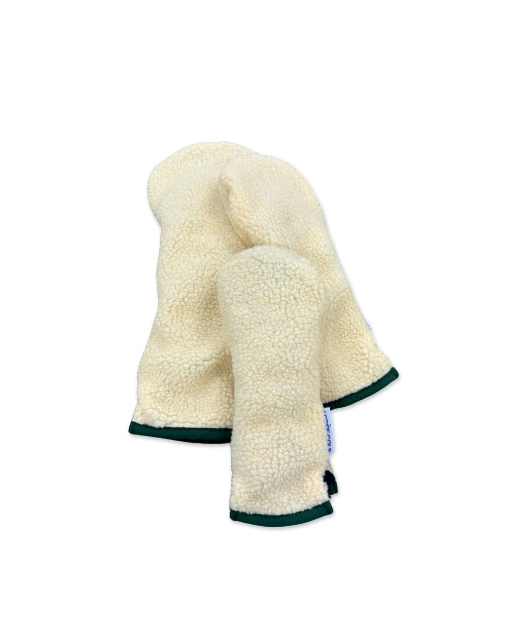 Après-Golf OG Cream Dream Sherpa Headcover, Green Trim · view 4 of 4