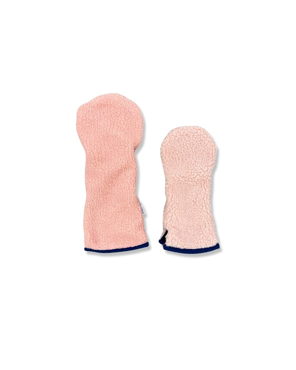 Après-Golf Pink Sherpa Headcover, Navy Trim · view 4 of 4