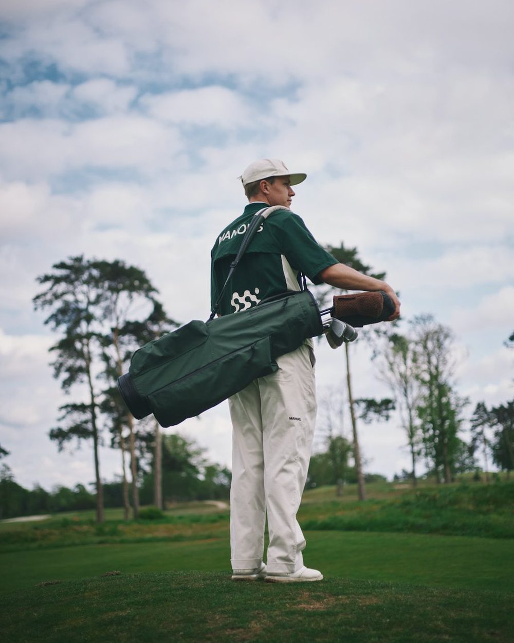 Hiroki photograph: Hiroki 'FTE' Sunday Golf Bag - Forest Green