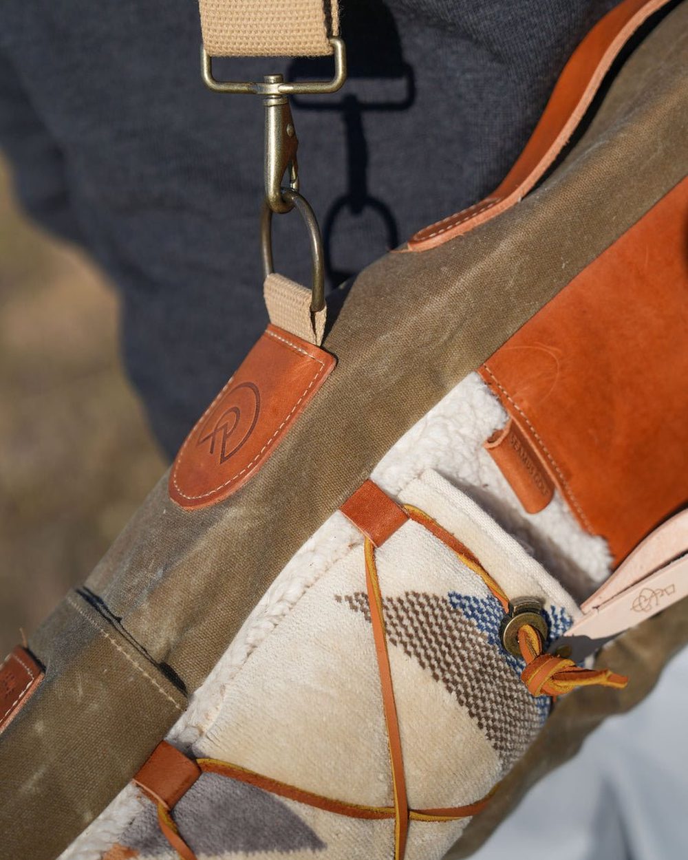 Seamus Golf photograph: Shearling Sunday Bag