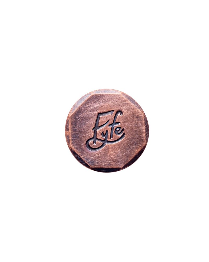 Fyfe Golf Copper Metal Hand Forged Fyfe Golf Ball marker golf ball marker