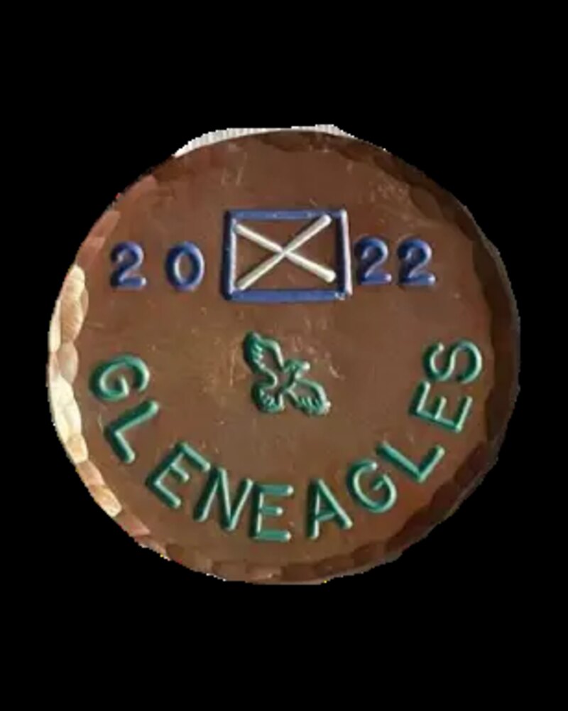 Golf Life Metals Darren Clarke’s Senior Open Winning Marker (2021) golf ball marker
