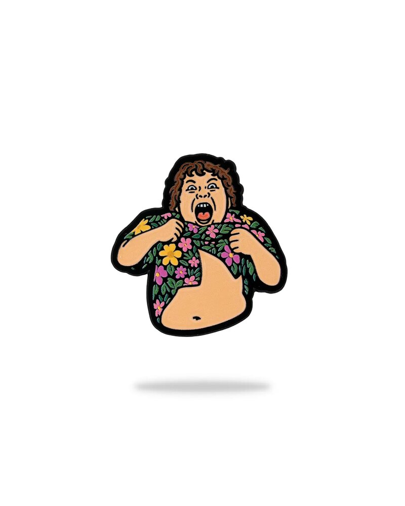Matchstick Golf Truffle Shuffle enamel ball marker referencing The Goonies