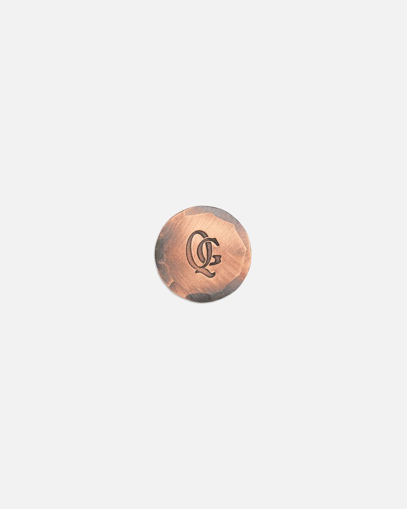 Quiet Golf × Seamus QG x Seamus Hand Forged Copper Monogram Marker golf ball marker