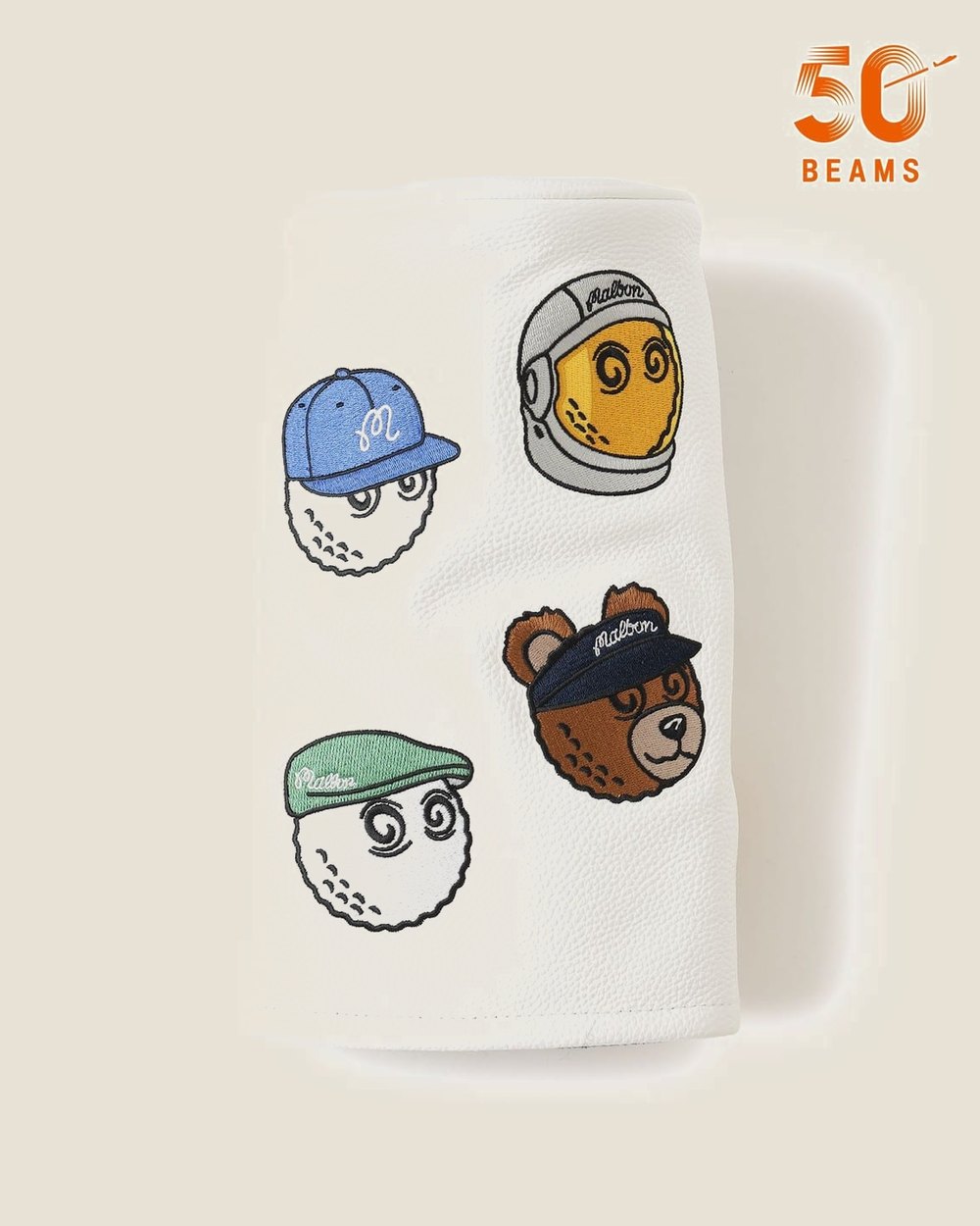 Malbon x BEAMS Golf Archive Buckets Driver Cover &middot; view 2 of 4