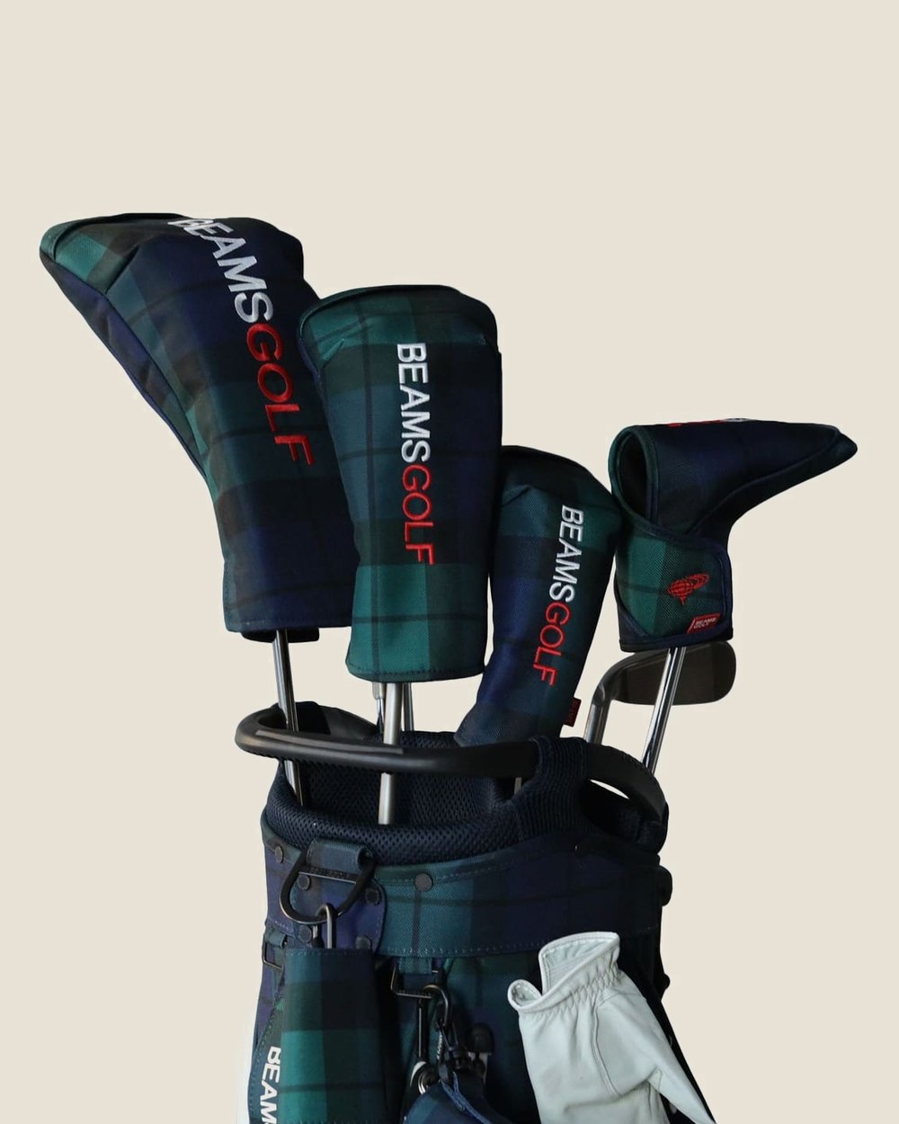 BEAMS Golf Black Watch Stand Bag &middot; view 4 of 4