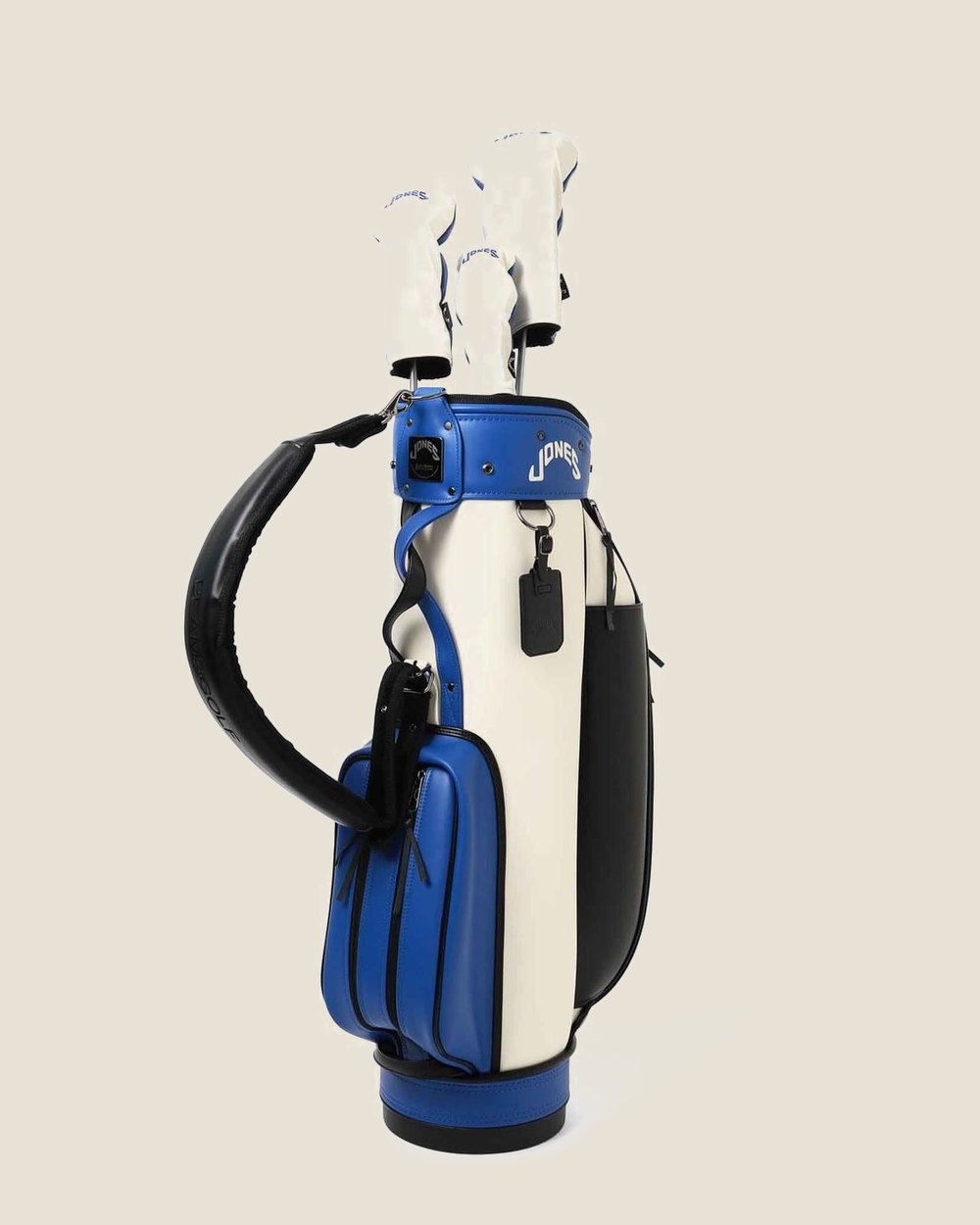 Jones Sports x BEAMS Golf RIDER BLUE Caddie Bag &middot; view 4 of 4