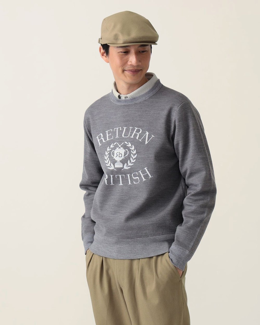 BEAMS Golf Purple Label Return British Knit &middot; view 3 of 4