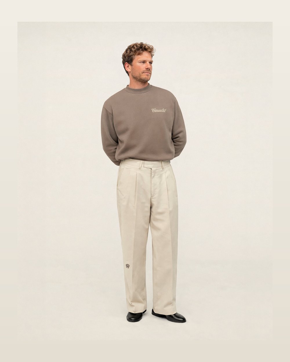 Casualist Pleated Golf Trousers — Organic Cotton, view 5 of 5