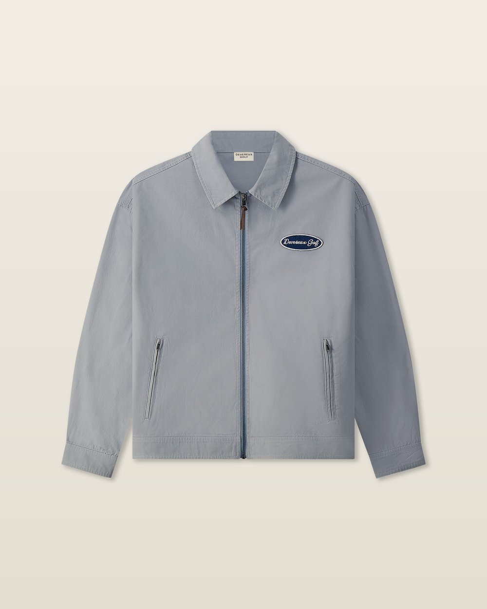 Devereux Golf Devco Twill Jacket - Vintage Sky, view 1 of 5