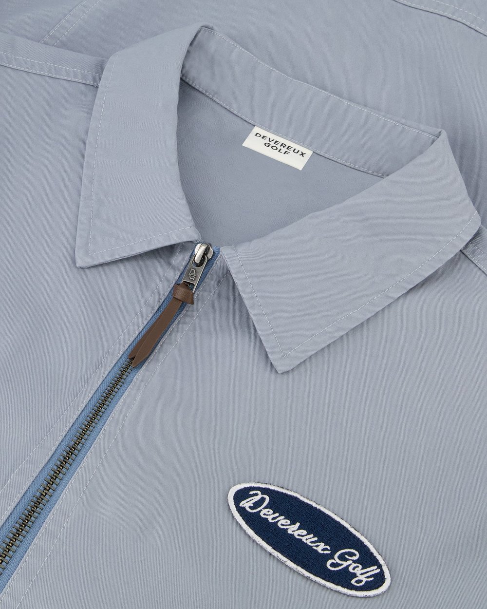 Devereux Golf Devco Twill Jacket - Vintage Sky, view 4 of 5
