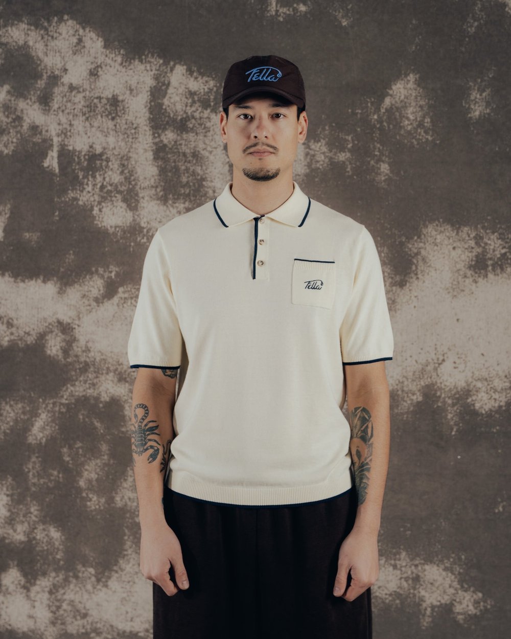 Fella Golf Lionel Contrast Rib Knit Polo, view 3 of 5