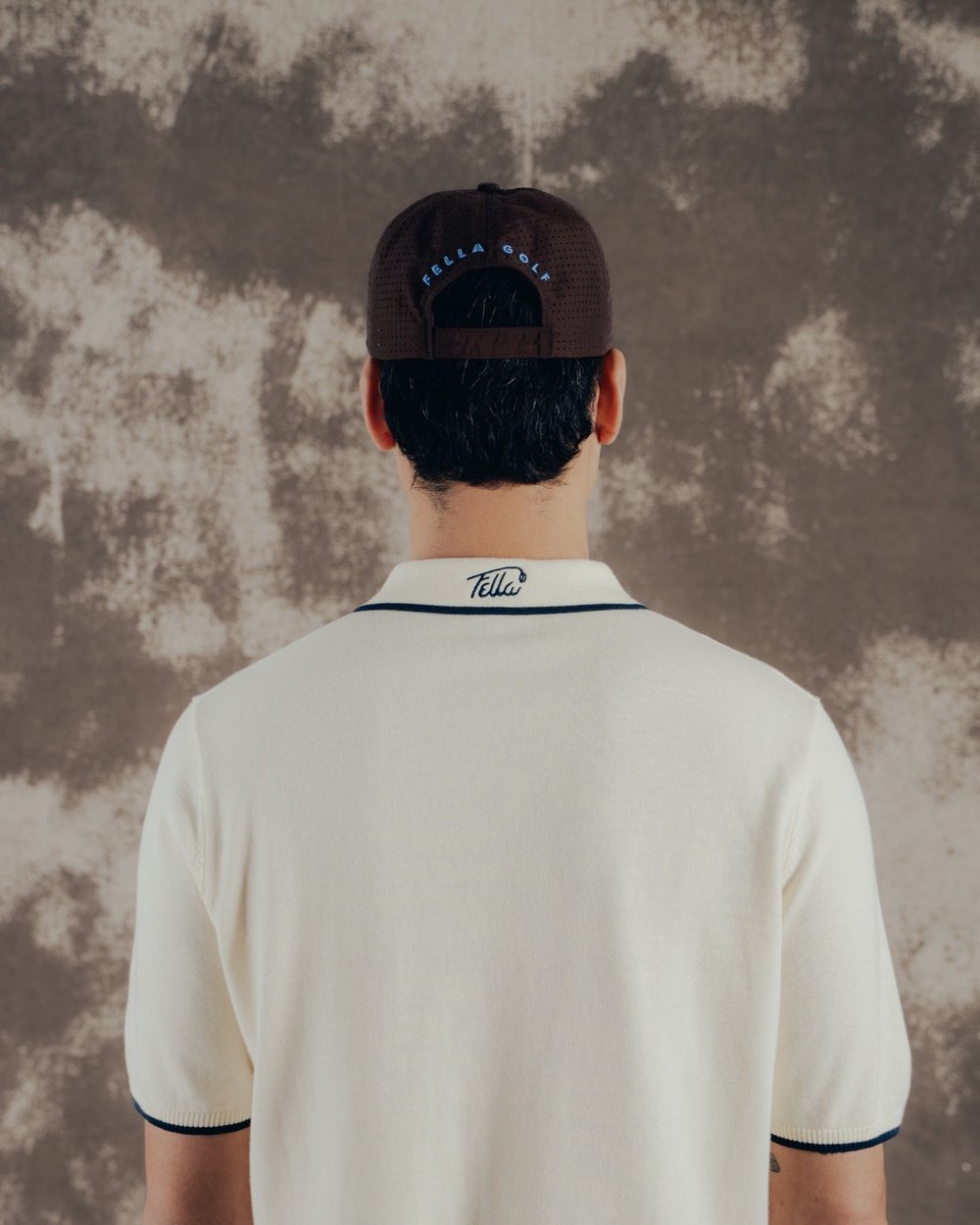Fella Golf Lionel Contrast Rib Knit Polo, view 4 of 5