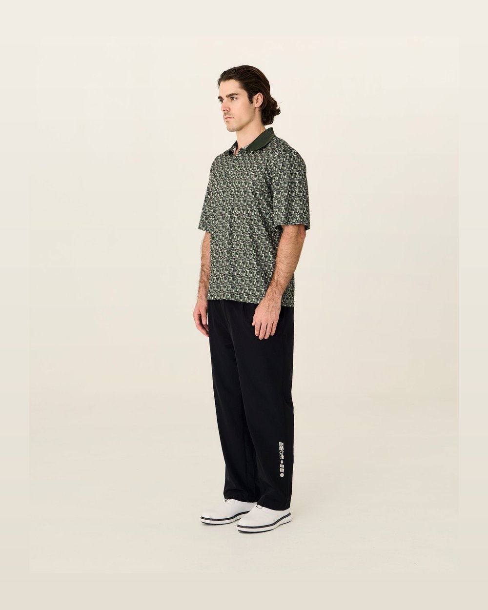 Left of Field Golf Elements Polo, view 1 of 5
