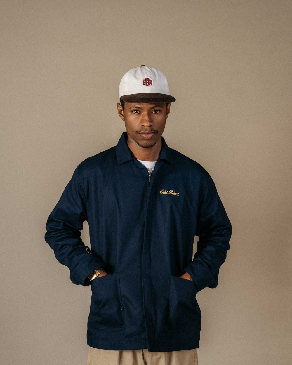 Odd Ritual The Caddie Jacket [Navy], view 2 of 5
