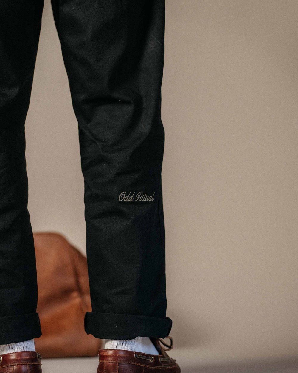 Odd Ritual Pleated Daily Trouser [Black], view 4 of 5